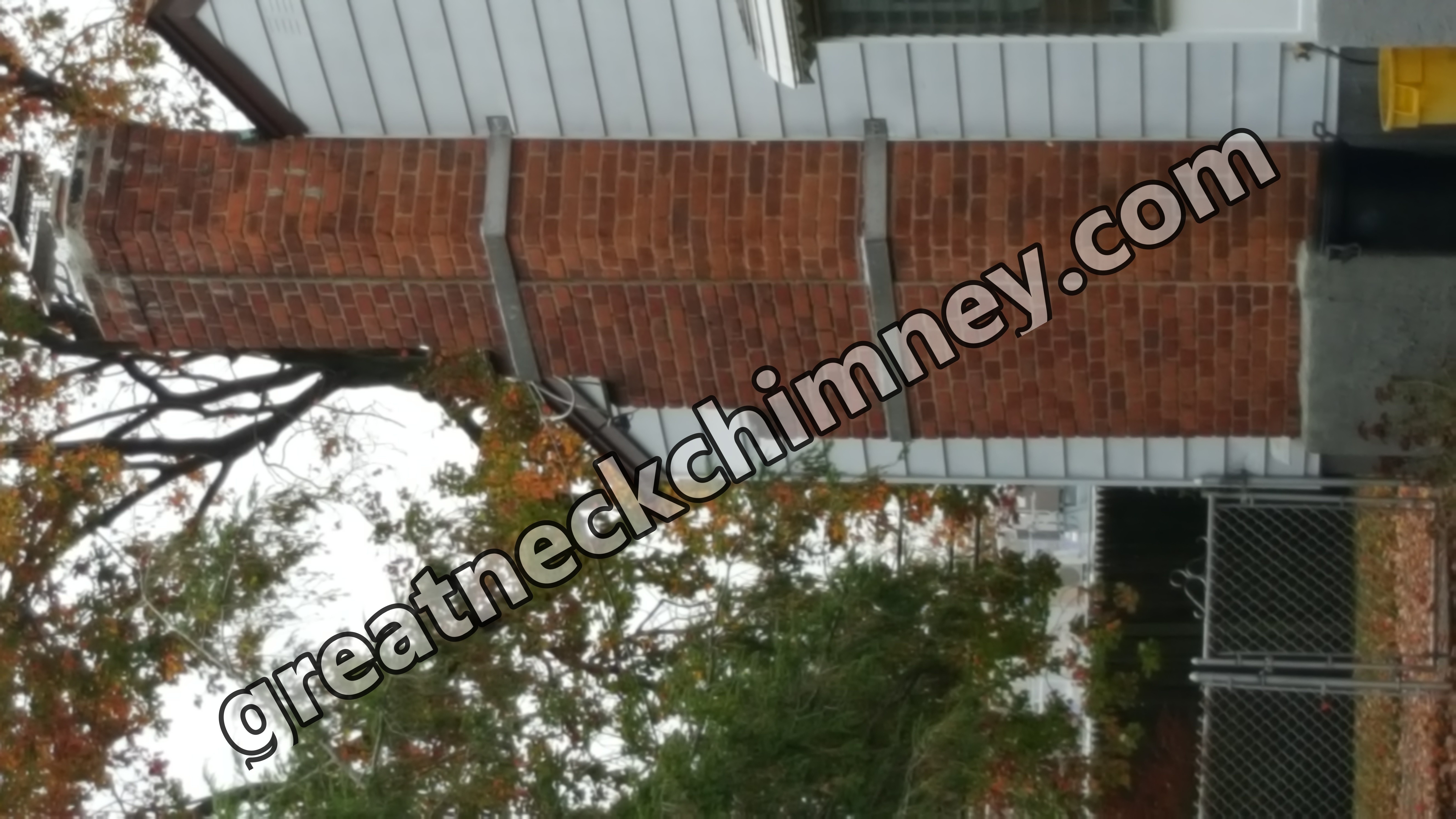 Heavy oil soot removal from chimney flue in Great Neck, New York